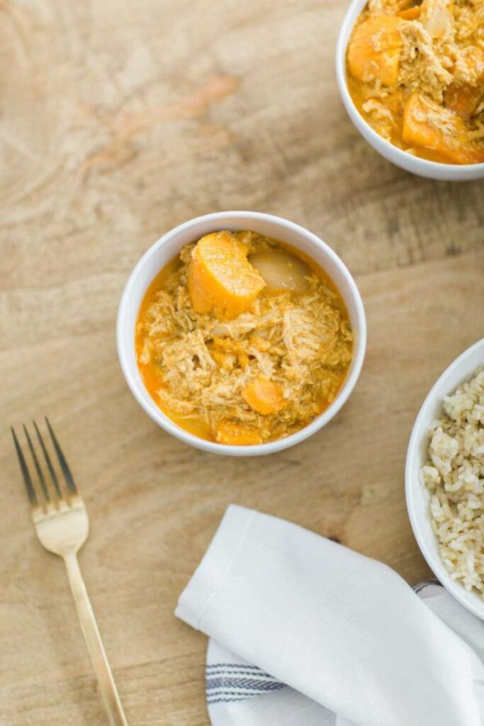 5-Ingredient Coconut Curry Chicken