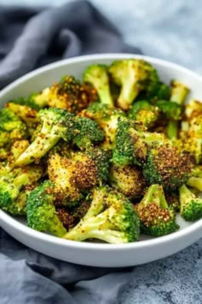 Air Fryer Broccoli That's Actually Crispy Not Mushy