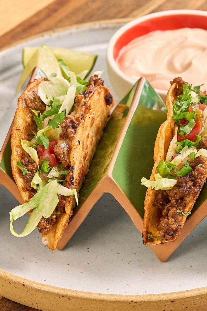 Air Fryer Ground Beef Tacos Faster Than You Think
