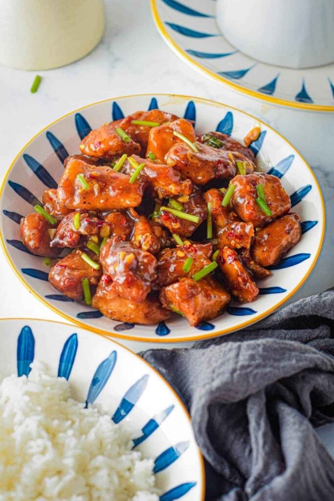 Air Fryer Honey Garlic Chicken Bites