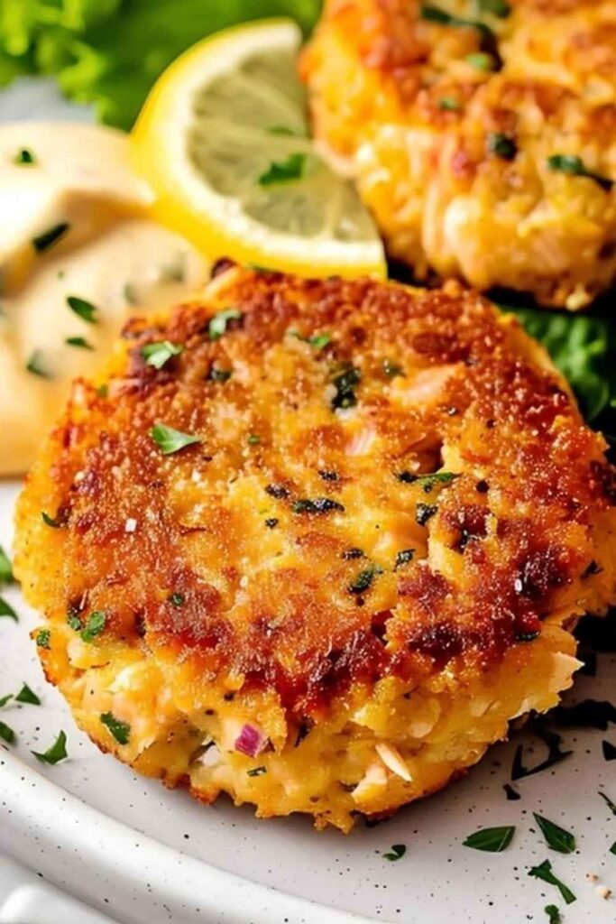 Air Fryer Salmon Patties From a $1.50 Can