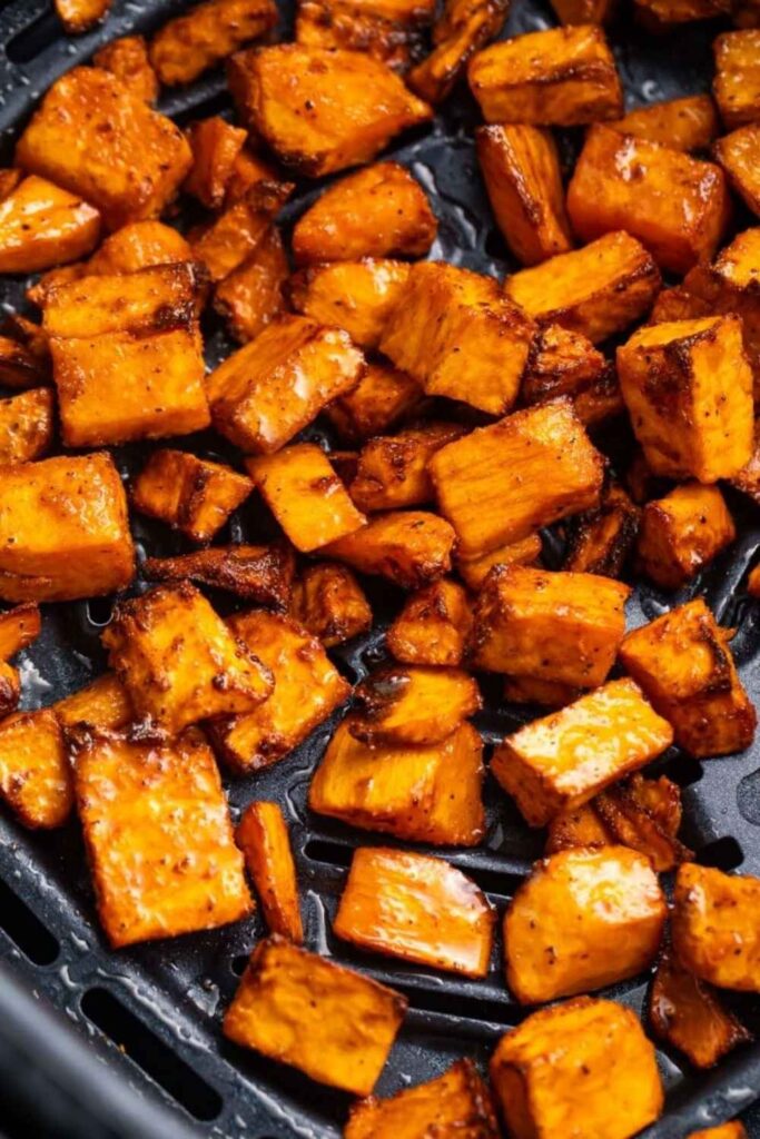 Air Fryer Sweet Potato Cubes  The Meal Prep Hero