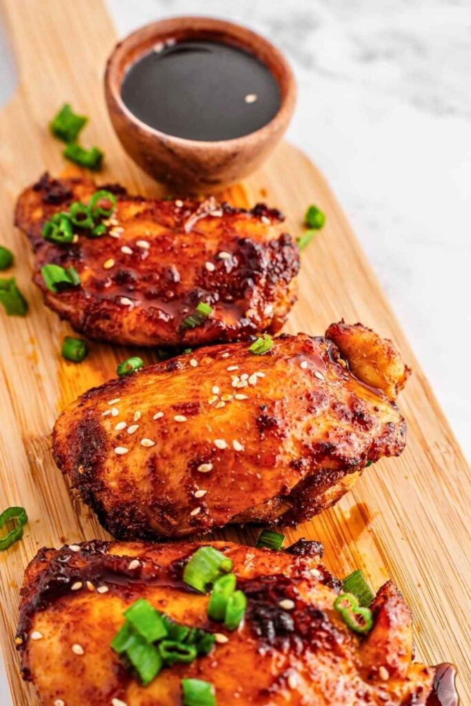 Air Fryer Teriyaki Chicken Thighs