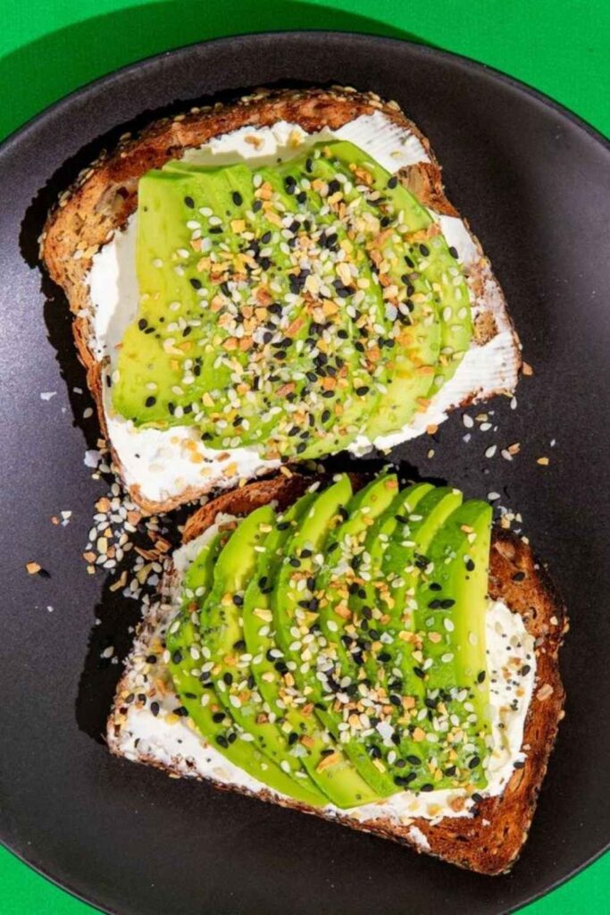 Avocado Toast on Whole Grain Bread  The Filling Version