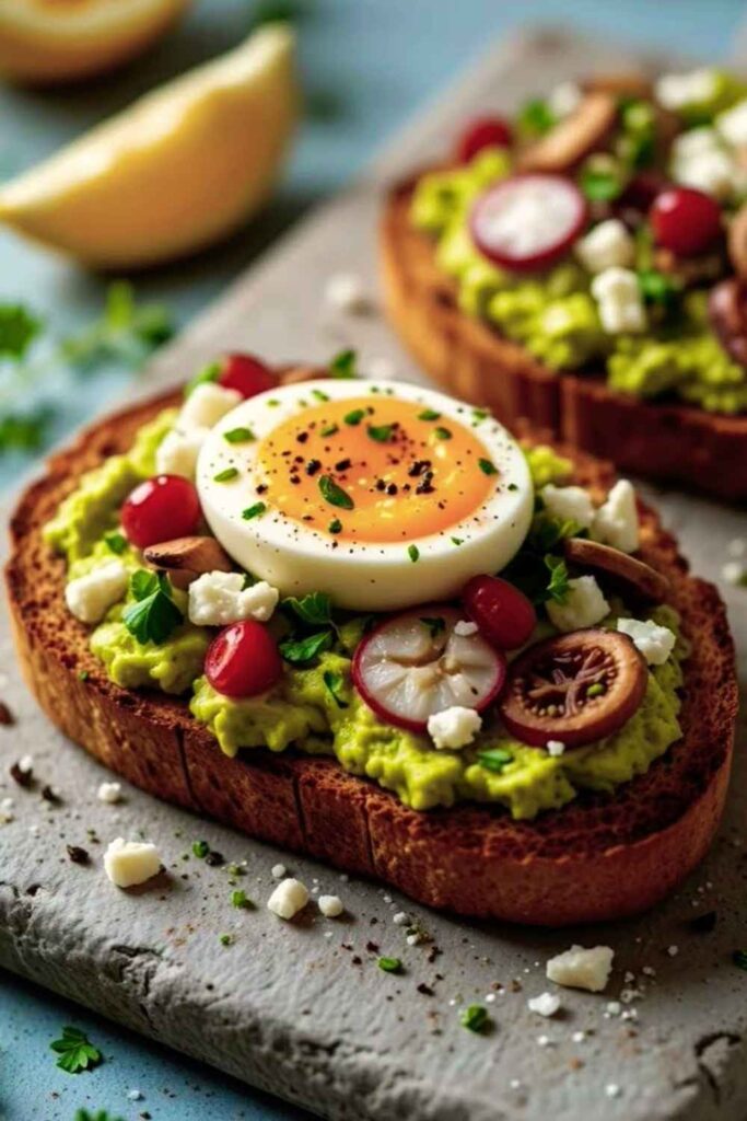 Avocado Toast With Egg Budget Version
