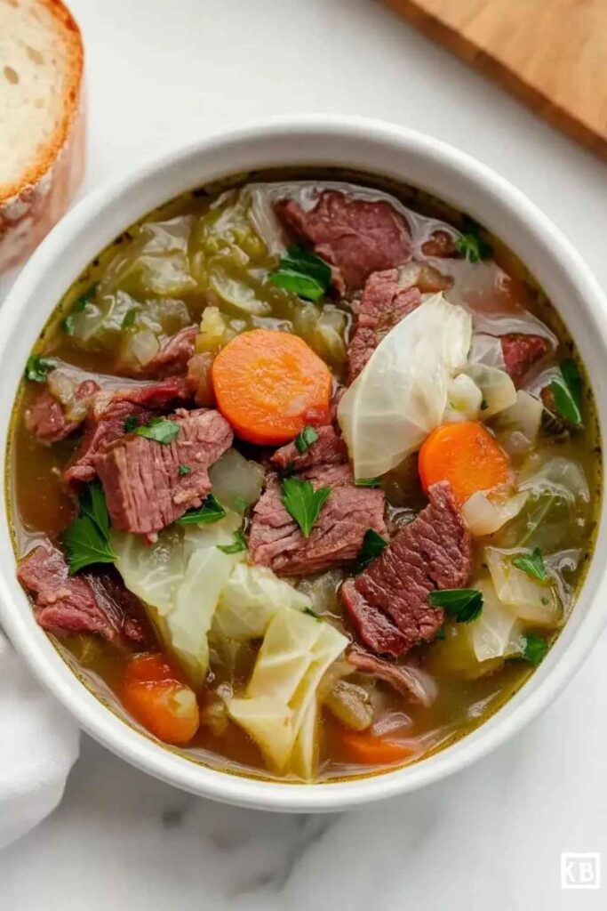 Beef and Cabbage Soup