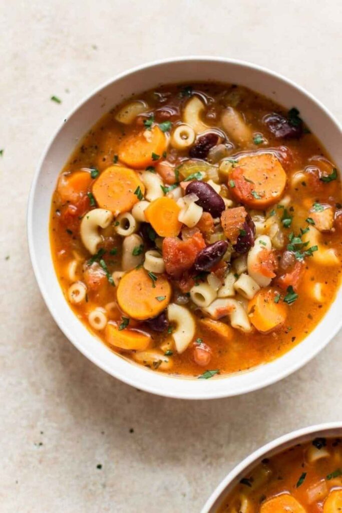 Big-Batch Pasta e Fagioli Pasta and Beans