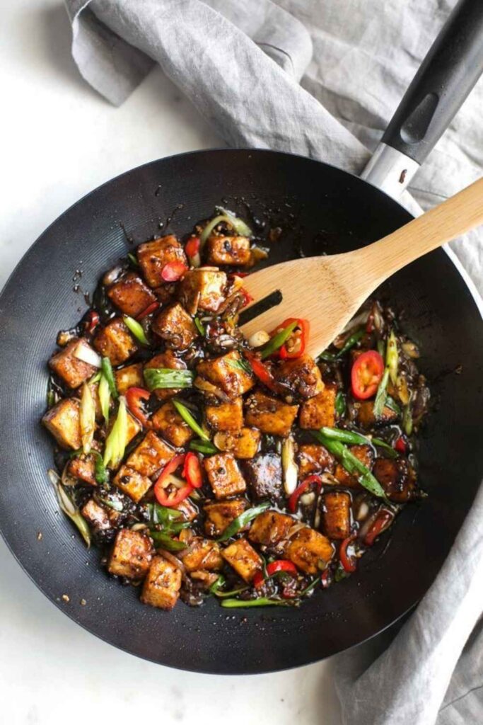 19 Easy 5-Ingredient Dinner Recipes That Actually Taste Like You Tried 10 Black Pepper Tofu Stir Fry