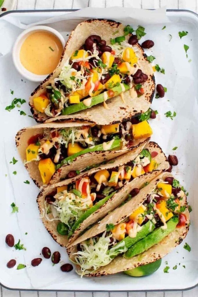 Black Bean Tacos With Mango Salsa The Weeknight Vegetarian Meal That Doesn't Feel Like a Compromise