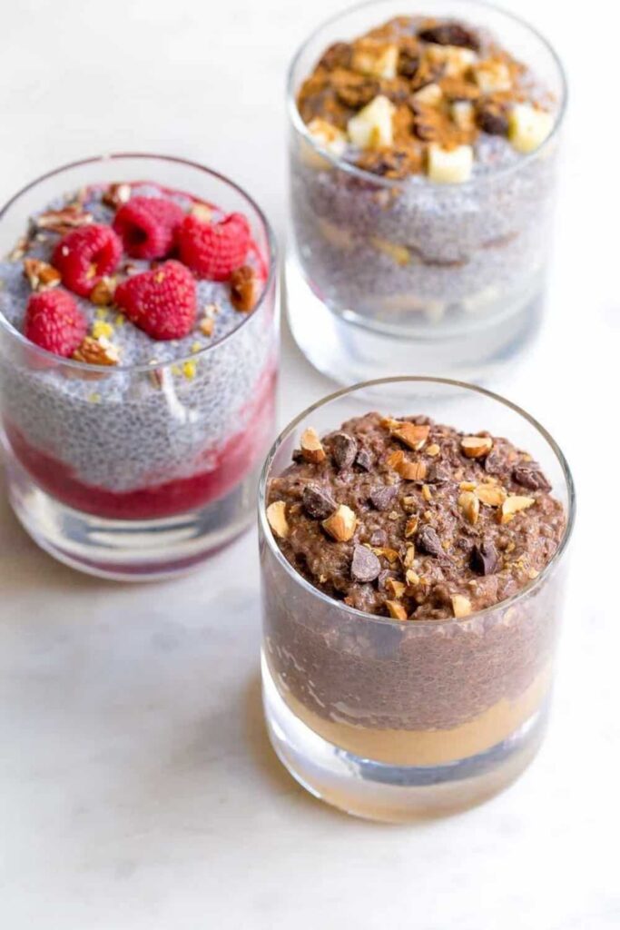 Chia Pudding Three Ways