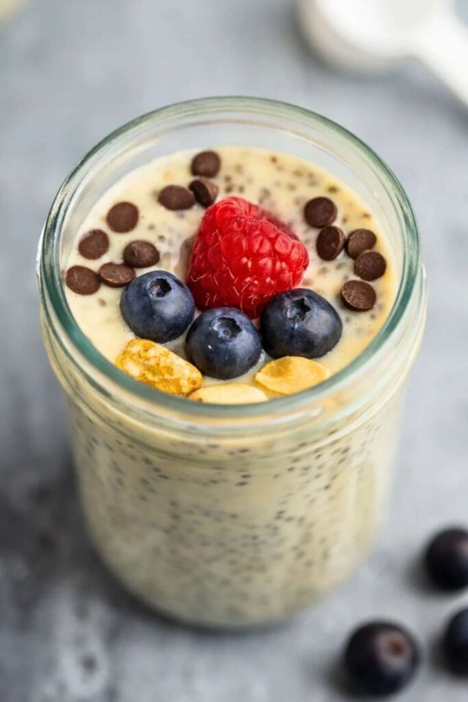 Chia Pudding With Oat Milk