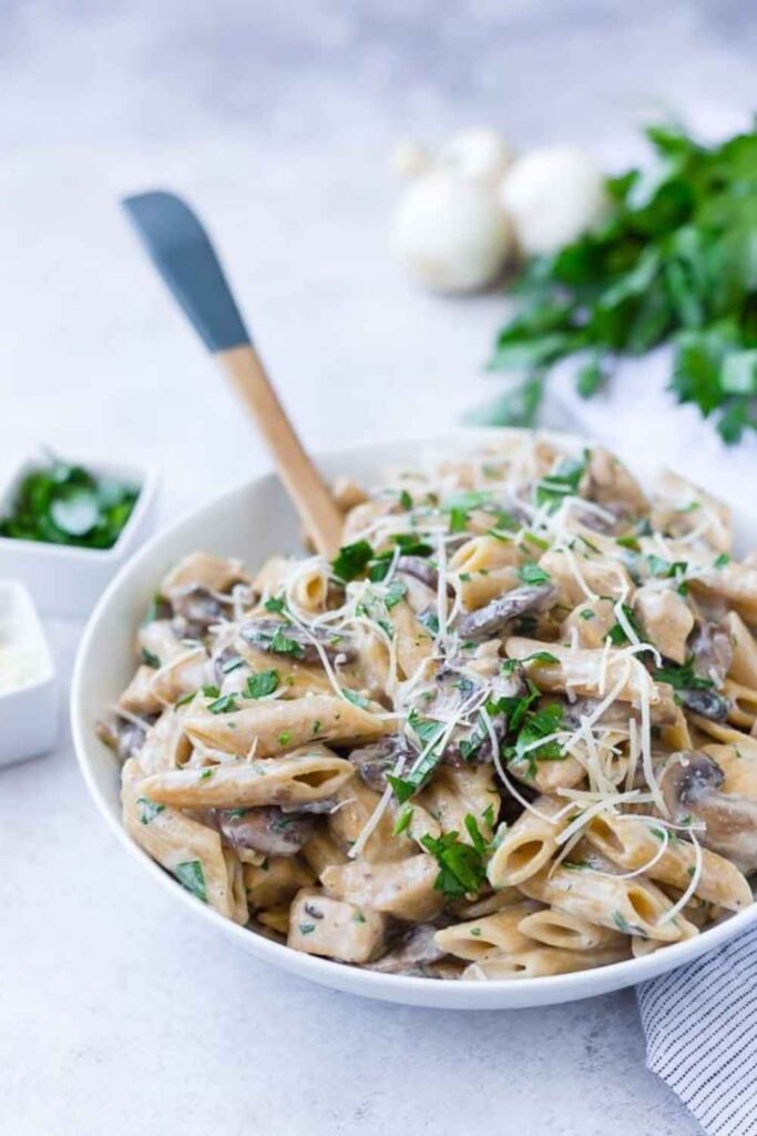 Chicken Marsala Pasta