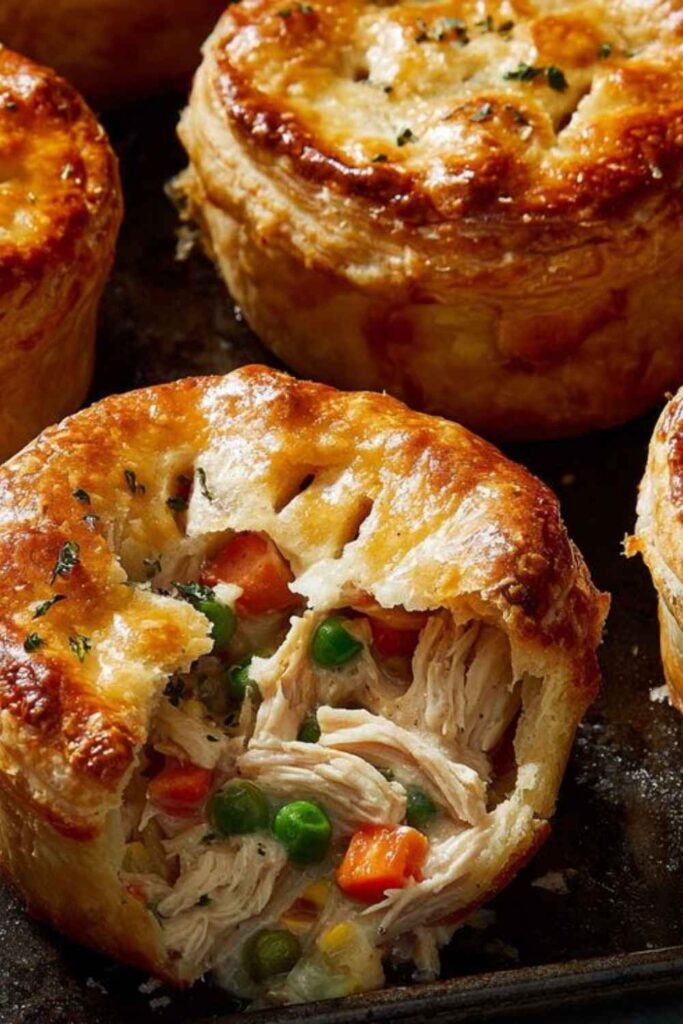 Classic Chicken Pot Pie Shortcut Version