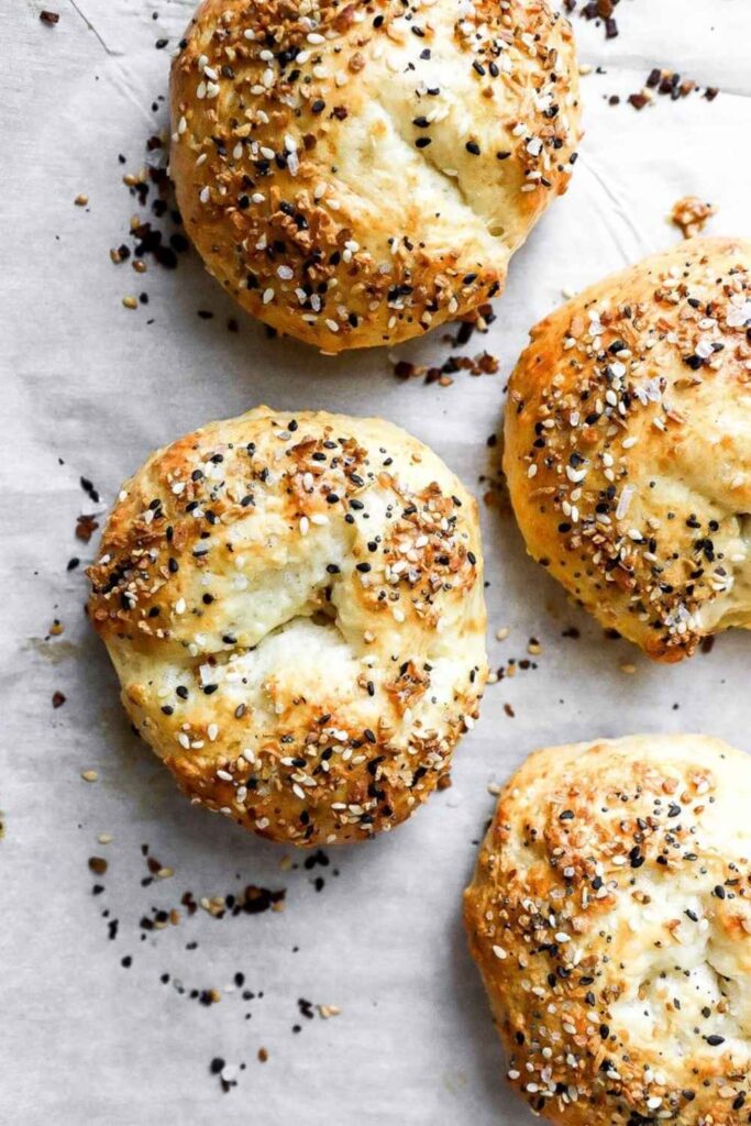 Cottage Cheese & Everything Bagel Flatbread