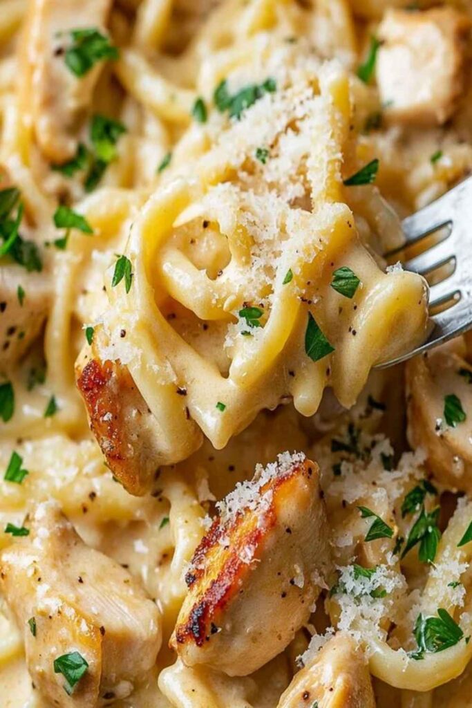 Creamy Garlic Parmesan Pasta