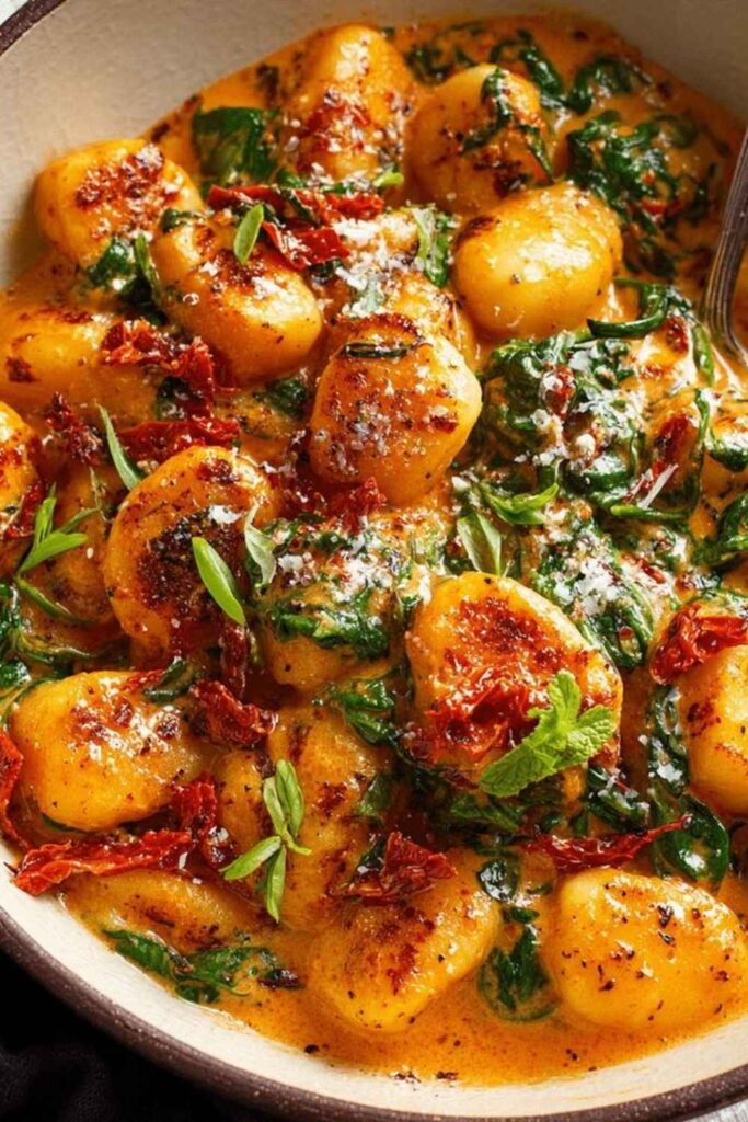 Creamy Tomato Basil Gnocchi