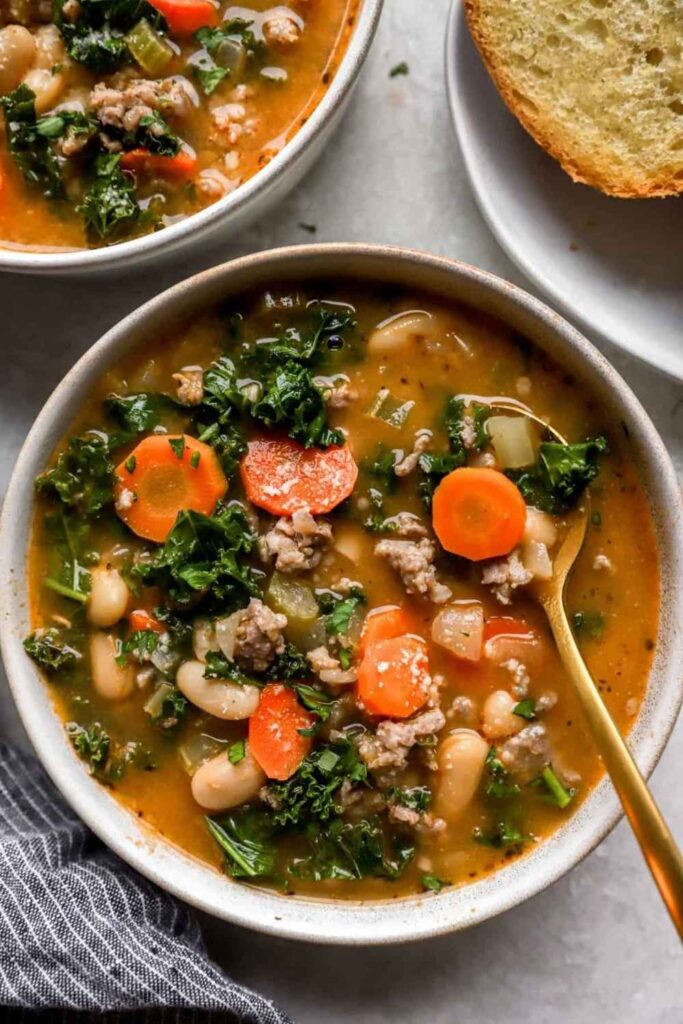 Creamy Tuscan White Bean Soup  Better Than It Has Any Right to Be