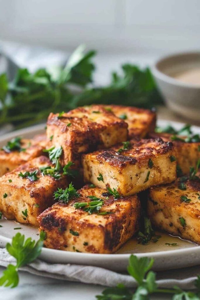 Crispy Air Fryer Tofu