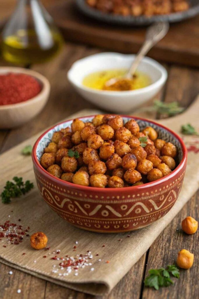 Crispy Chickpeas for Salads, Bowls, and Snacking