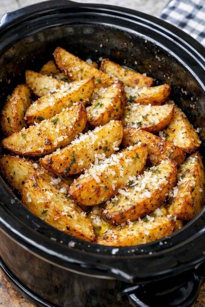 Crockpot Baked Potatoes The Easiest Side That Frees Your Oven