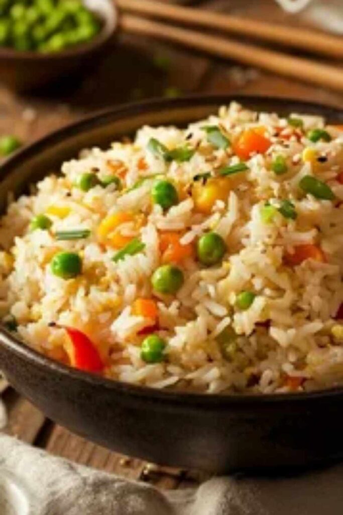  Egg Fried Rice with Vegetables