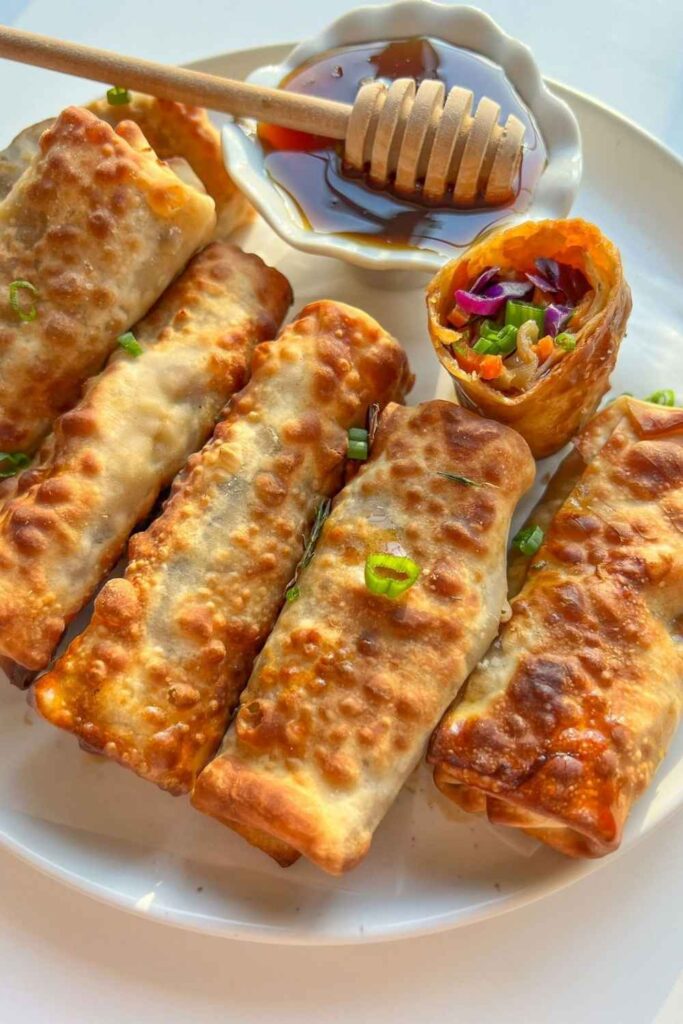 Egg Rolls With Veggie Filling