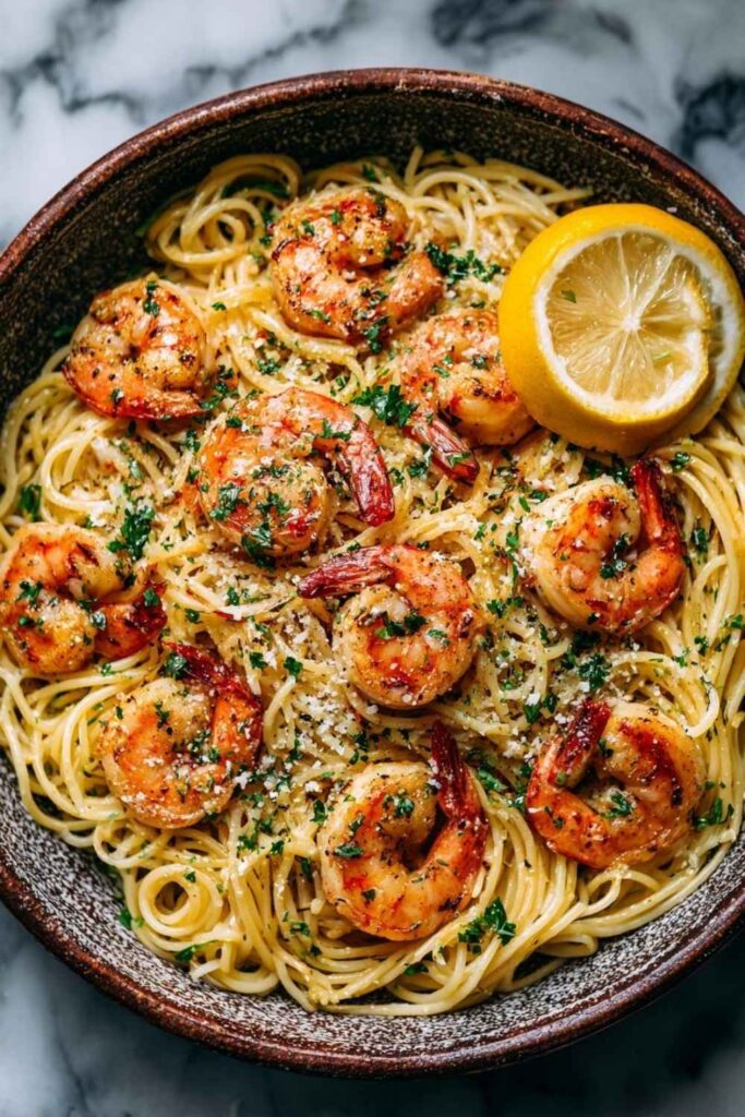 Garlic Butter Shrimp Pasta The 20-Minute Powerhouse That Tastes Like a Restaurant Made It