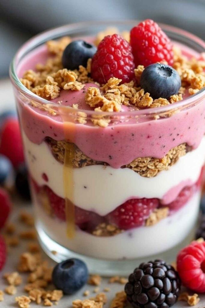 Greek Yogurt Parfait With Layers That Actually Look Beautiful