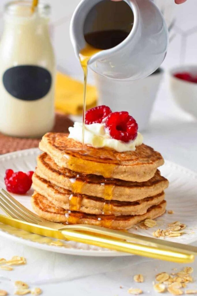 Greek Yogurt Protein Pancakes No Banana, No Protein Powder
