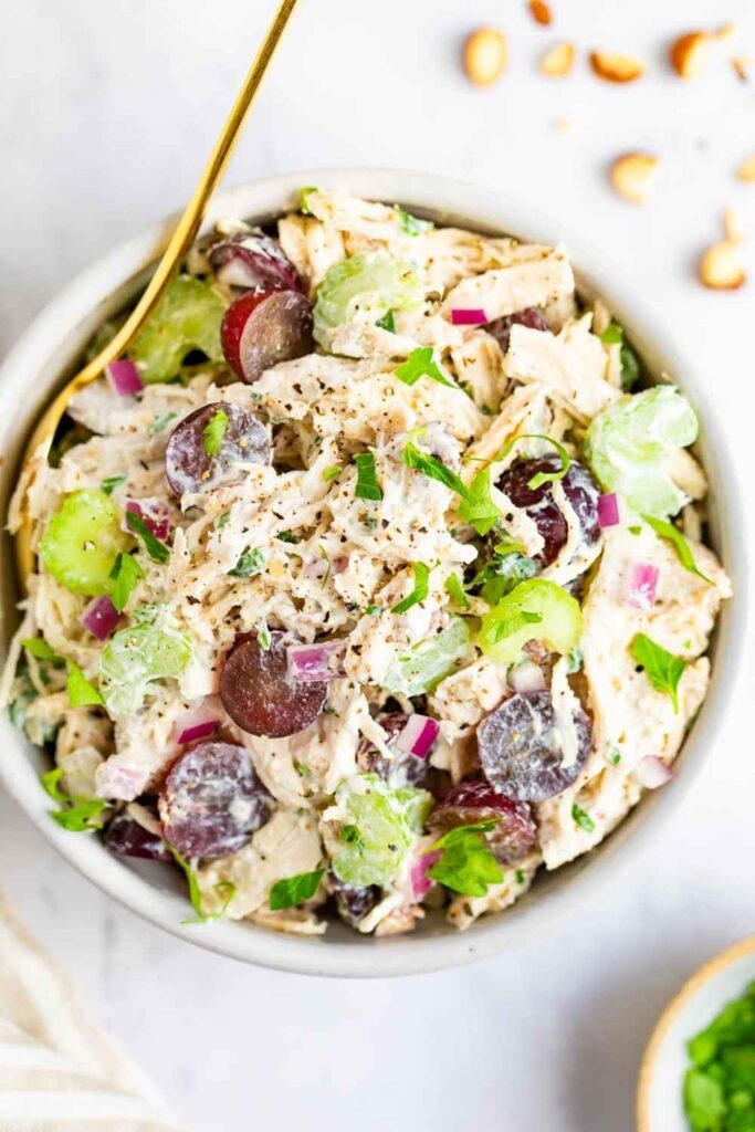 Greek Yogurt Chicken Salad No Mayo