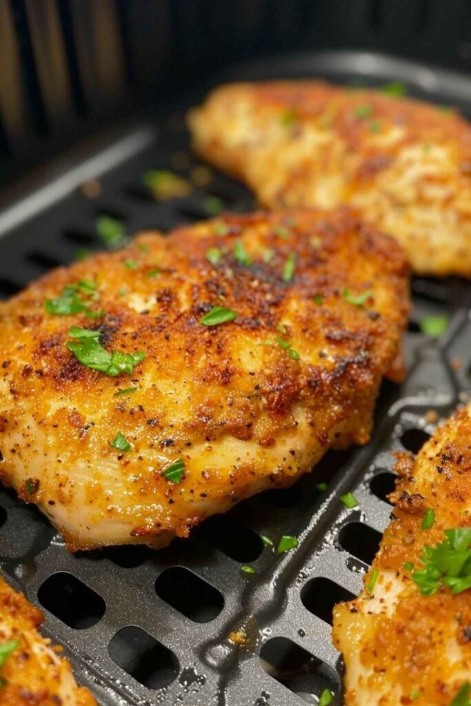High-Protein Air Fryer Chicken Breast That Isn't Dry
