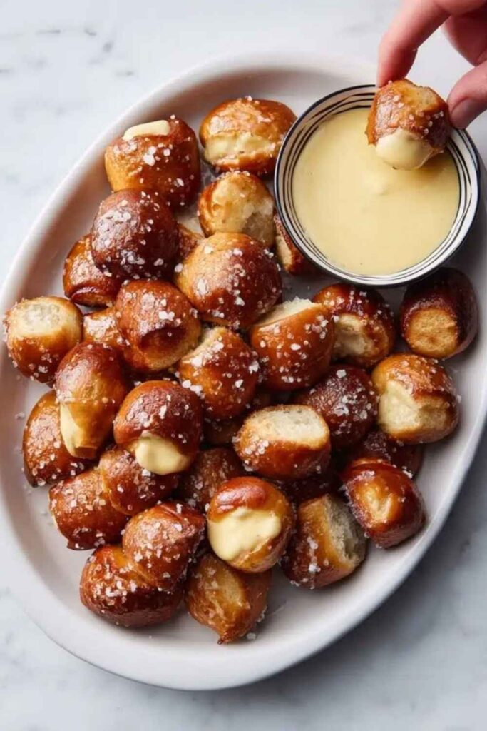 Honey Butter Pretzel Bites