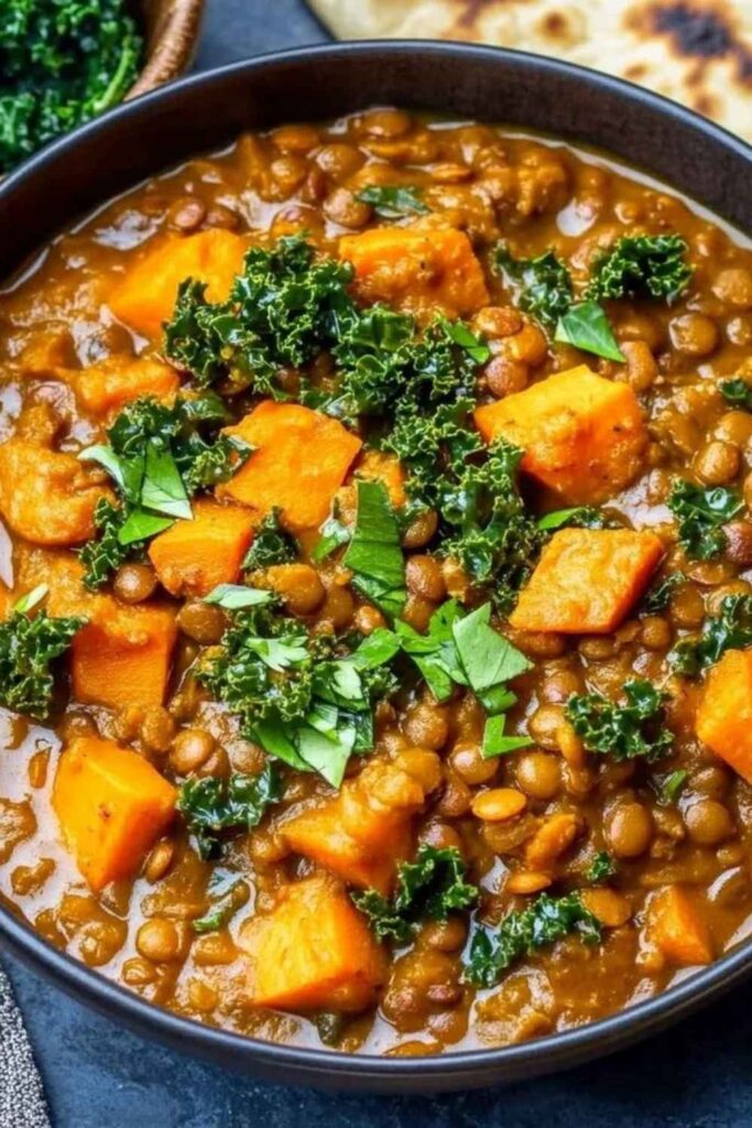 Lentil and Sweet Potato Curry