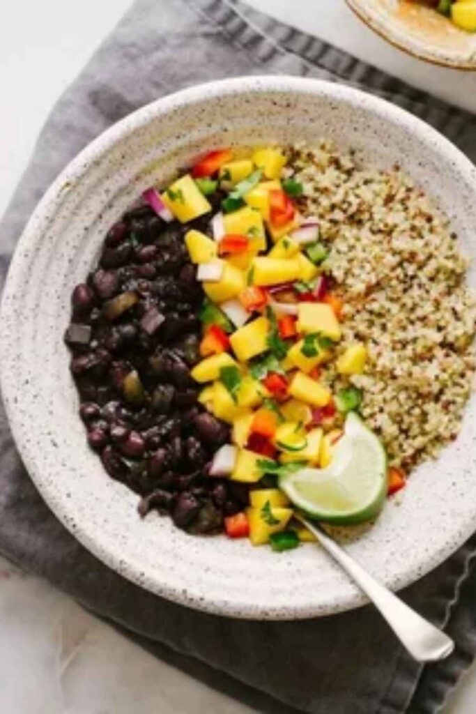 Mango Black Bean Quinoa Bowl The Surprising Keeper