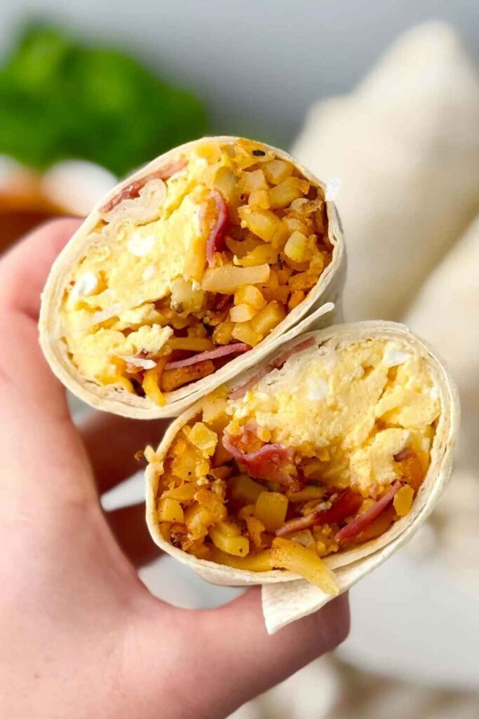 Mini Breakfast Burritos Freezer-Ready