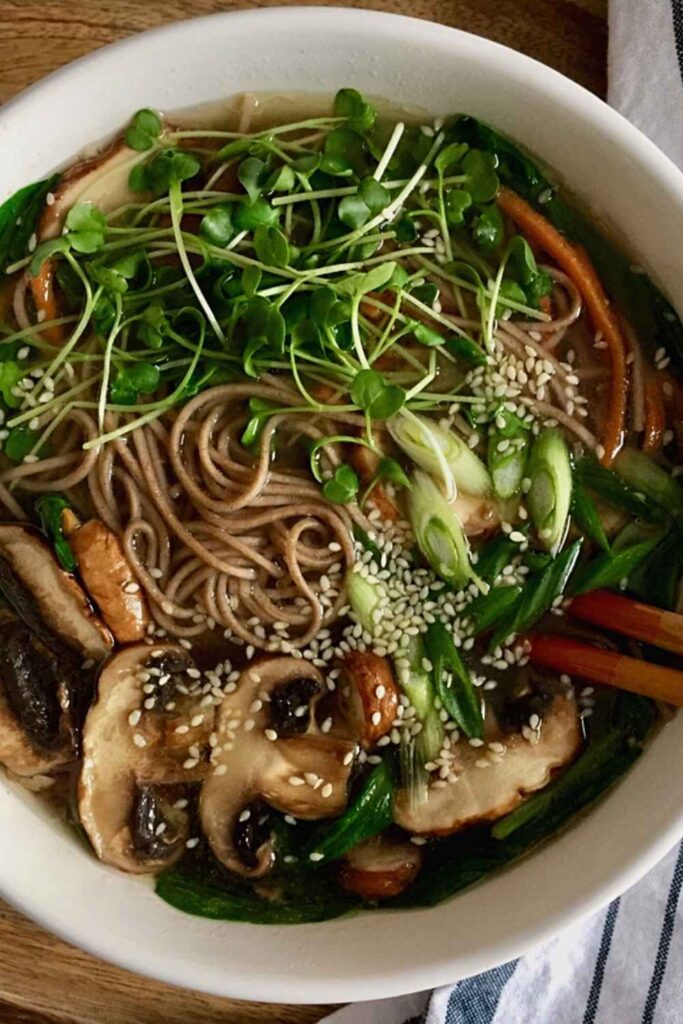 Miso Noodle Soup From Pantry Staples