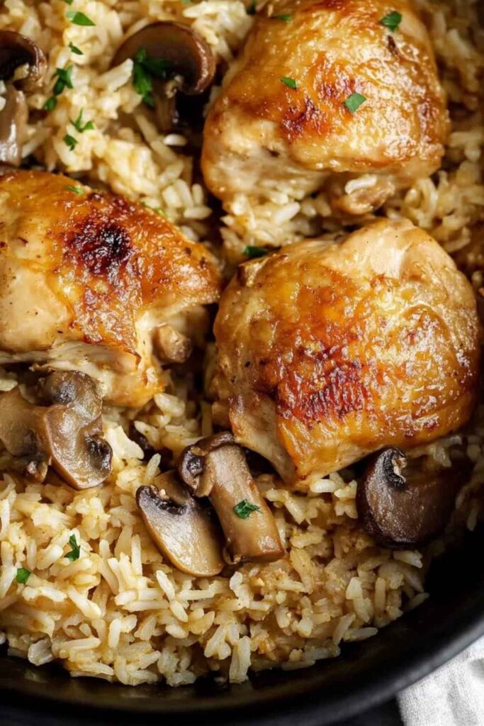 One-Pot Chicken and Rice The Version That Doesn't Turn to Mush