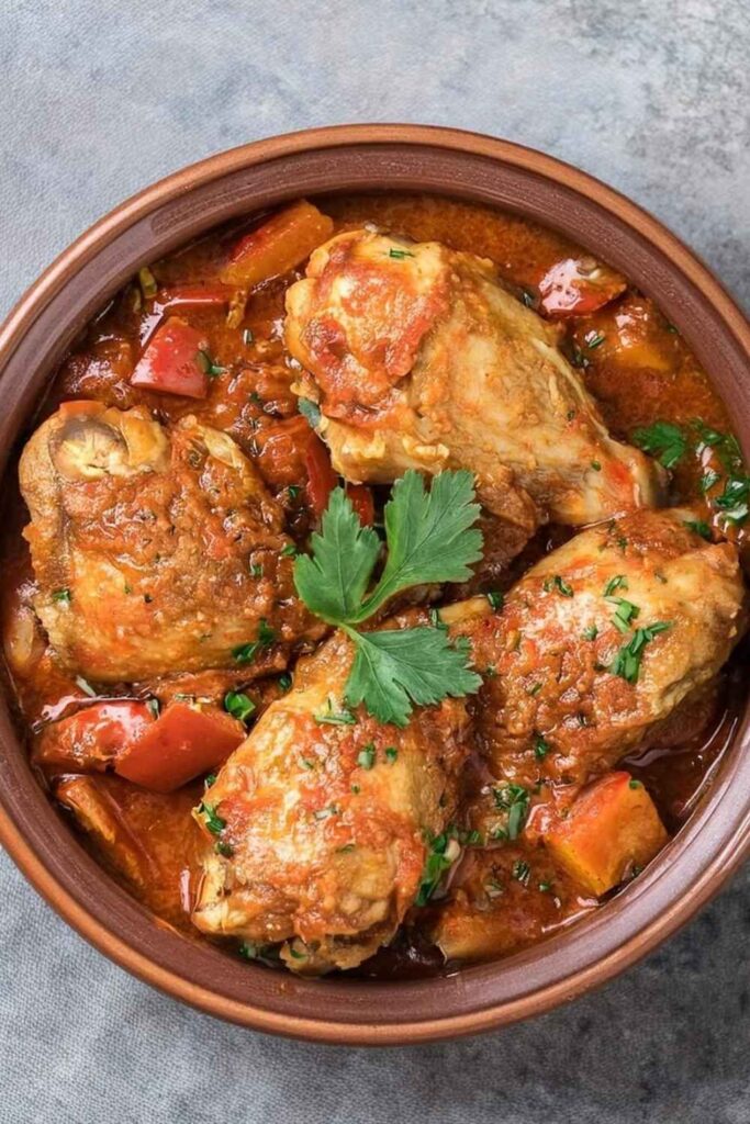 One Pot Chicken Cacciatore