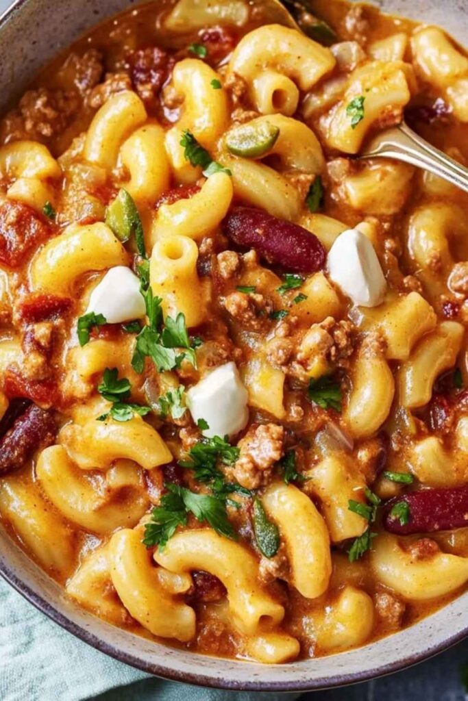 One Pot Chili Mac