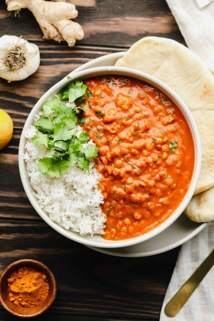 One-Pot Coconut Curry Lentils