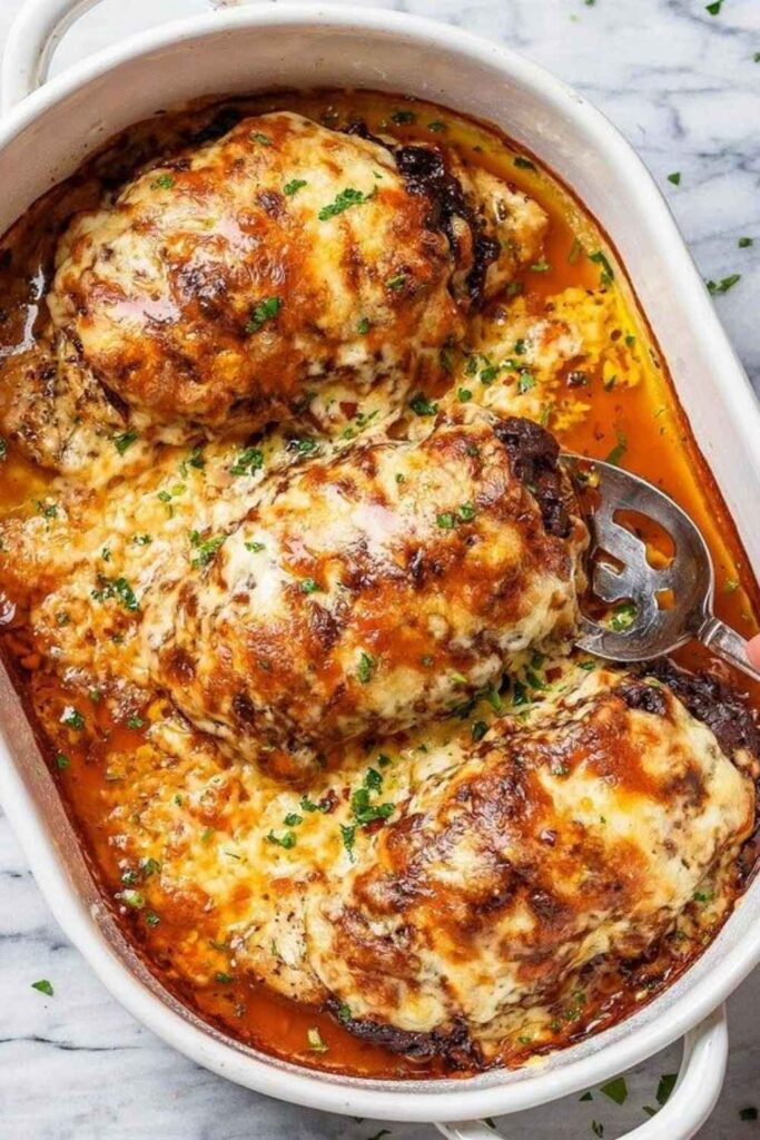 One-Pot French Onion Chicken