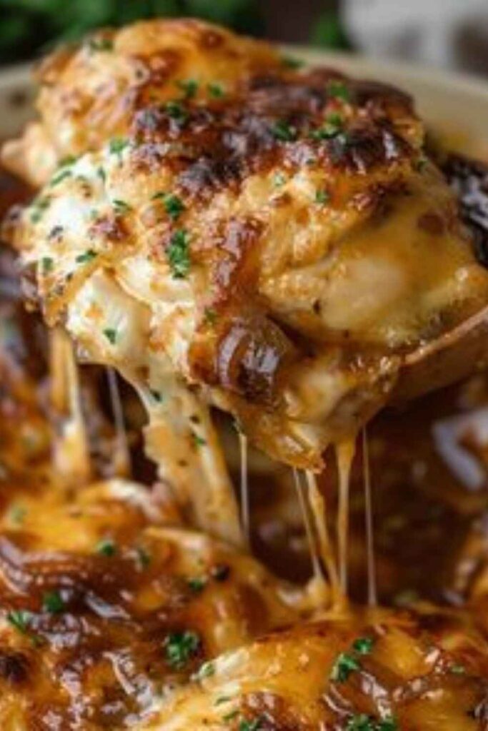 One Pot French Onion Chicken