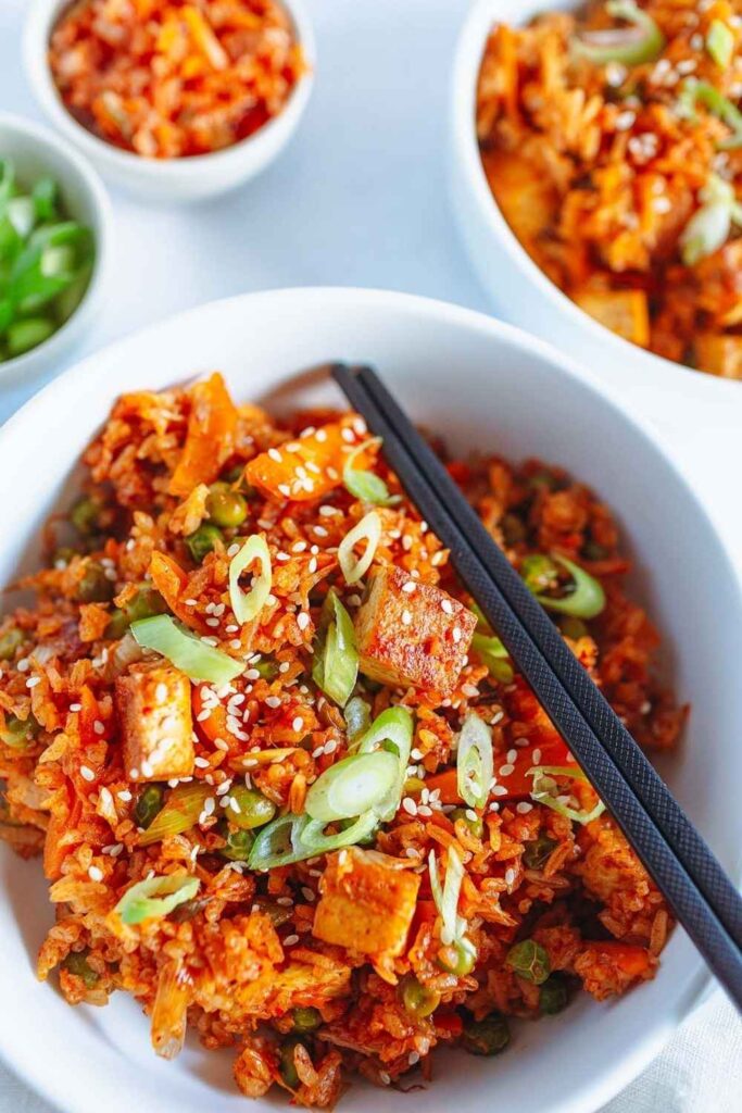 One Pot Kimchi Fried Rice