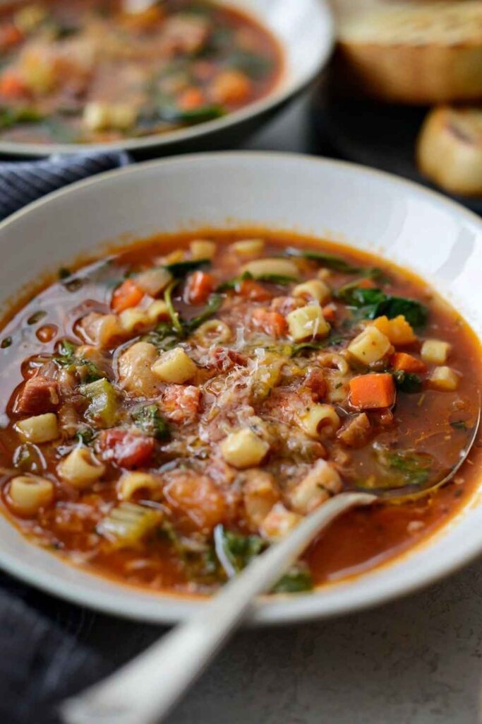 One Pot Minestrone  The Soup That Uses Everything in Your Fridge