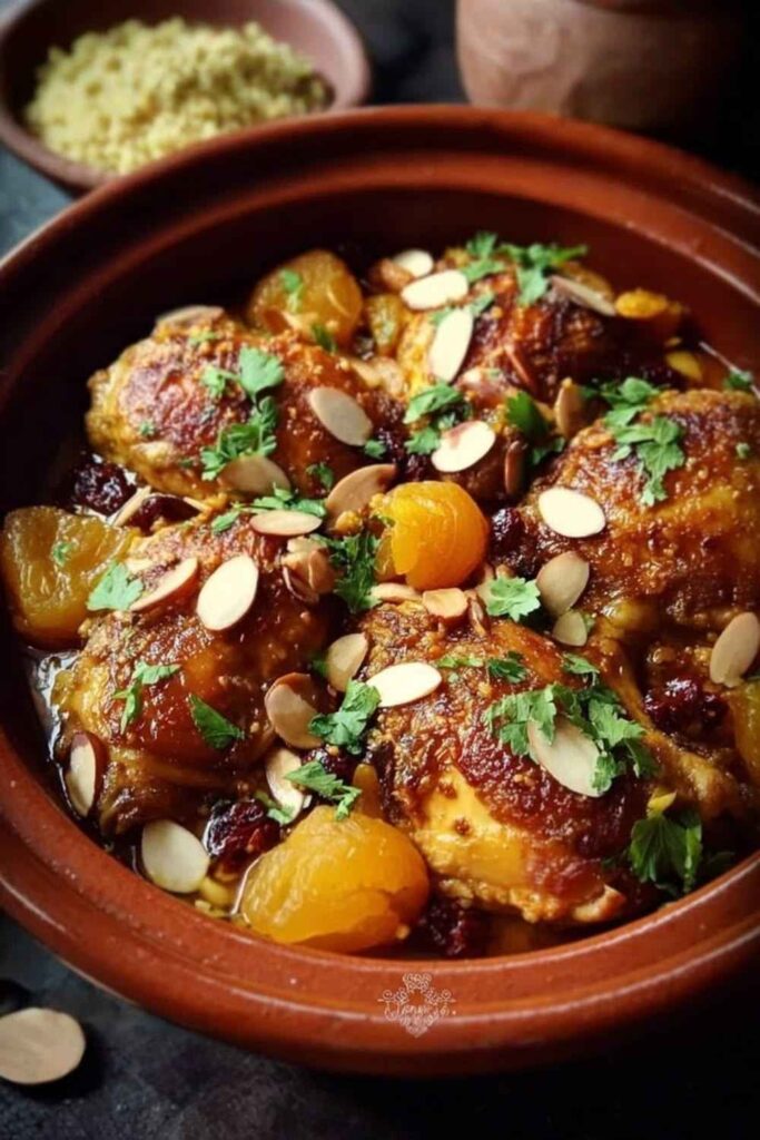 One Pot Moroccan Chicken Tagine