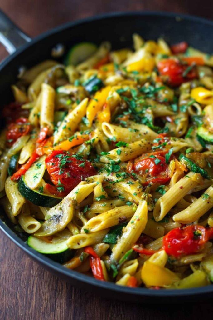 One-Pot Pasta Primavera