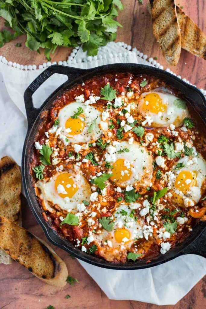 One-Pot Shakshuka with Feta