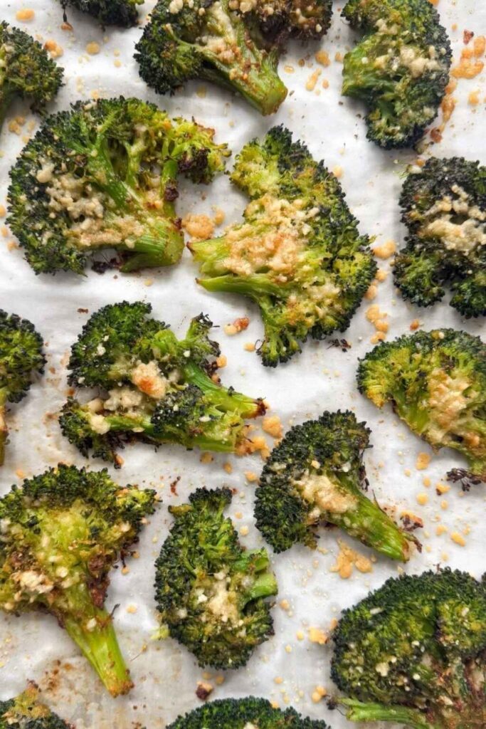 Parmesan-Crusted Broccoli Florets
