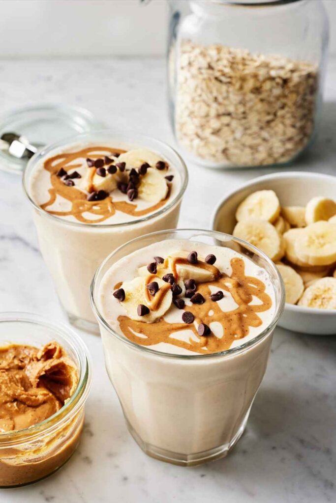 Peanut Butter Banana Oat Smoothie