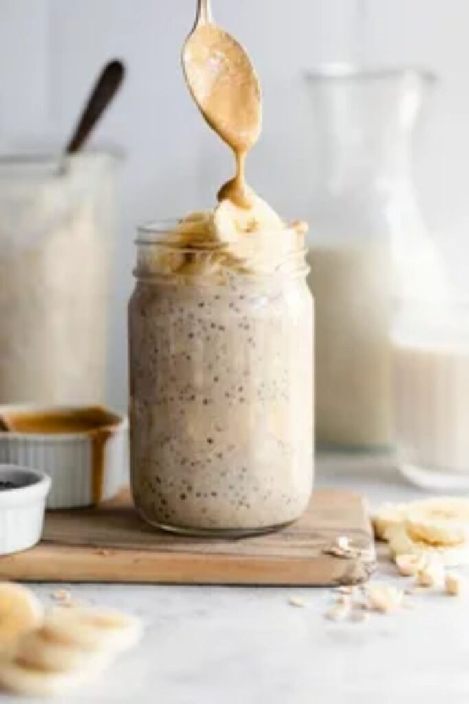 Peanut Butter Banana Protein Oats
